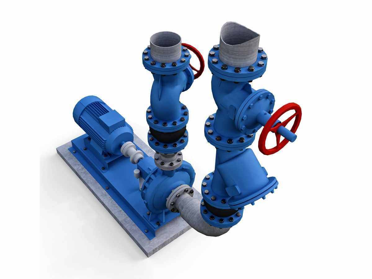 Насос промышленный 3SK